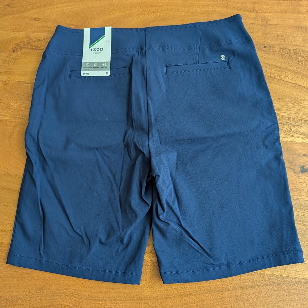 IZOD Women's Navy Shorts - Picture 4 of 6